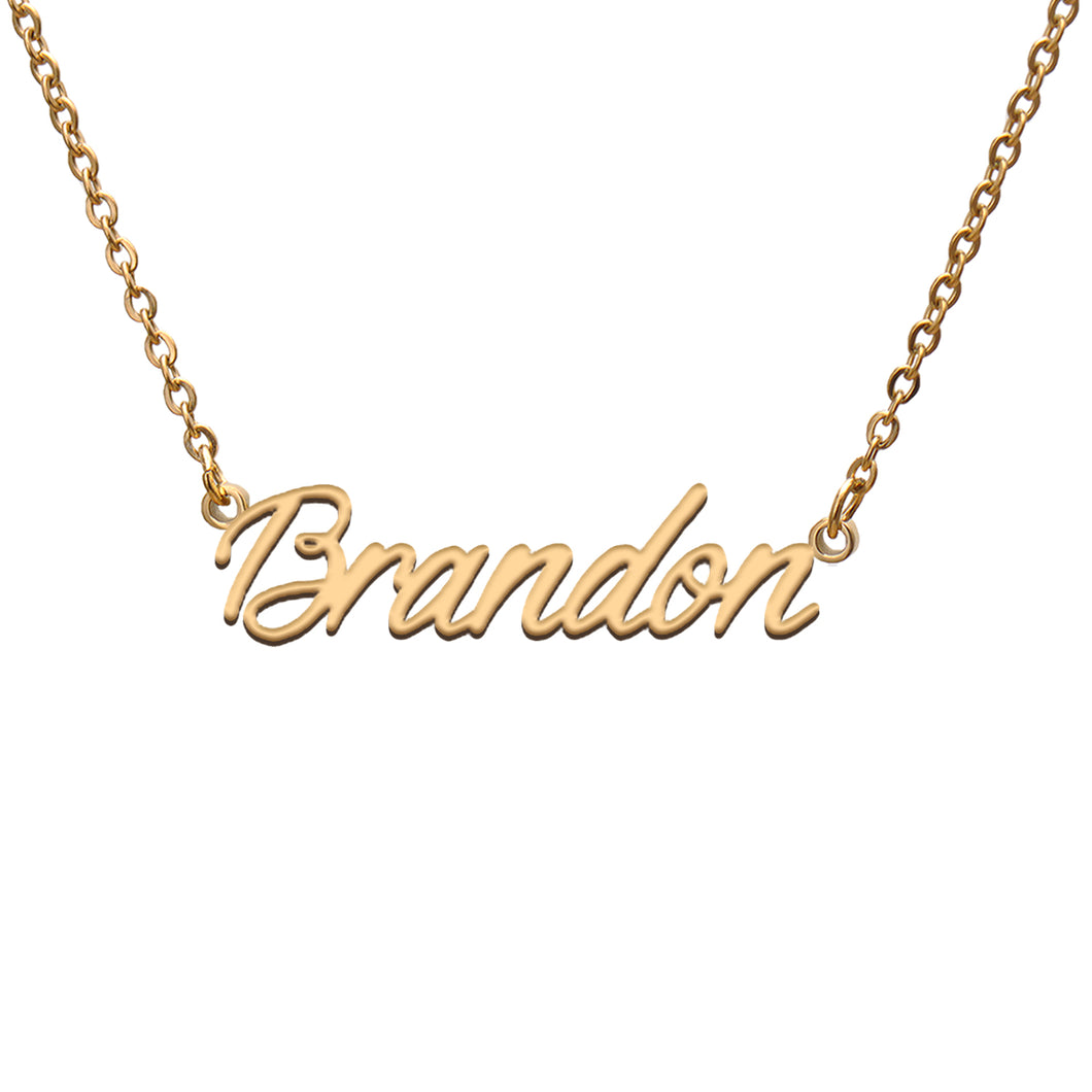 Brandon Name Necklace
