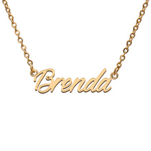 Load image into Gallery viewer, Brenda Name Necklace
