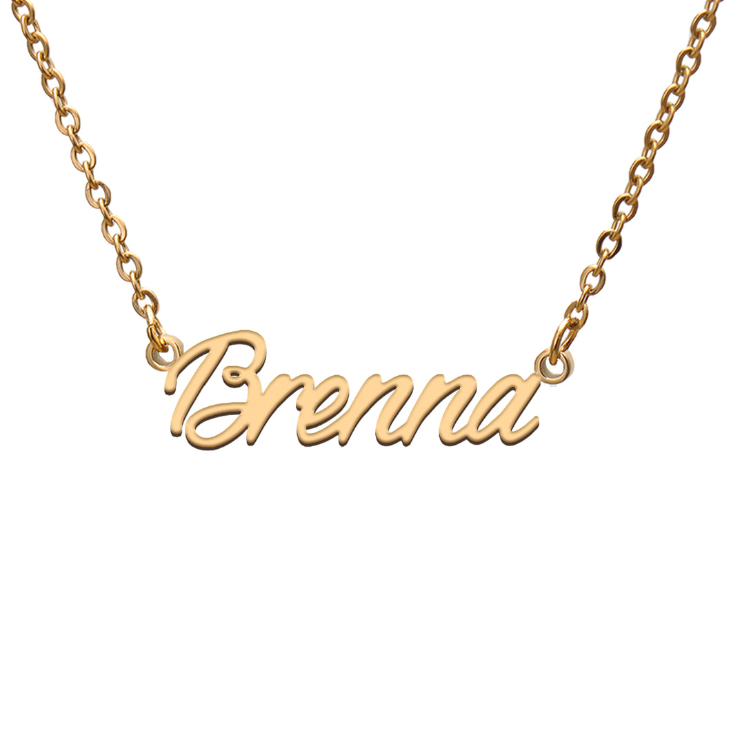 Brenna Name Necklace