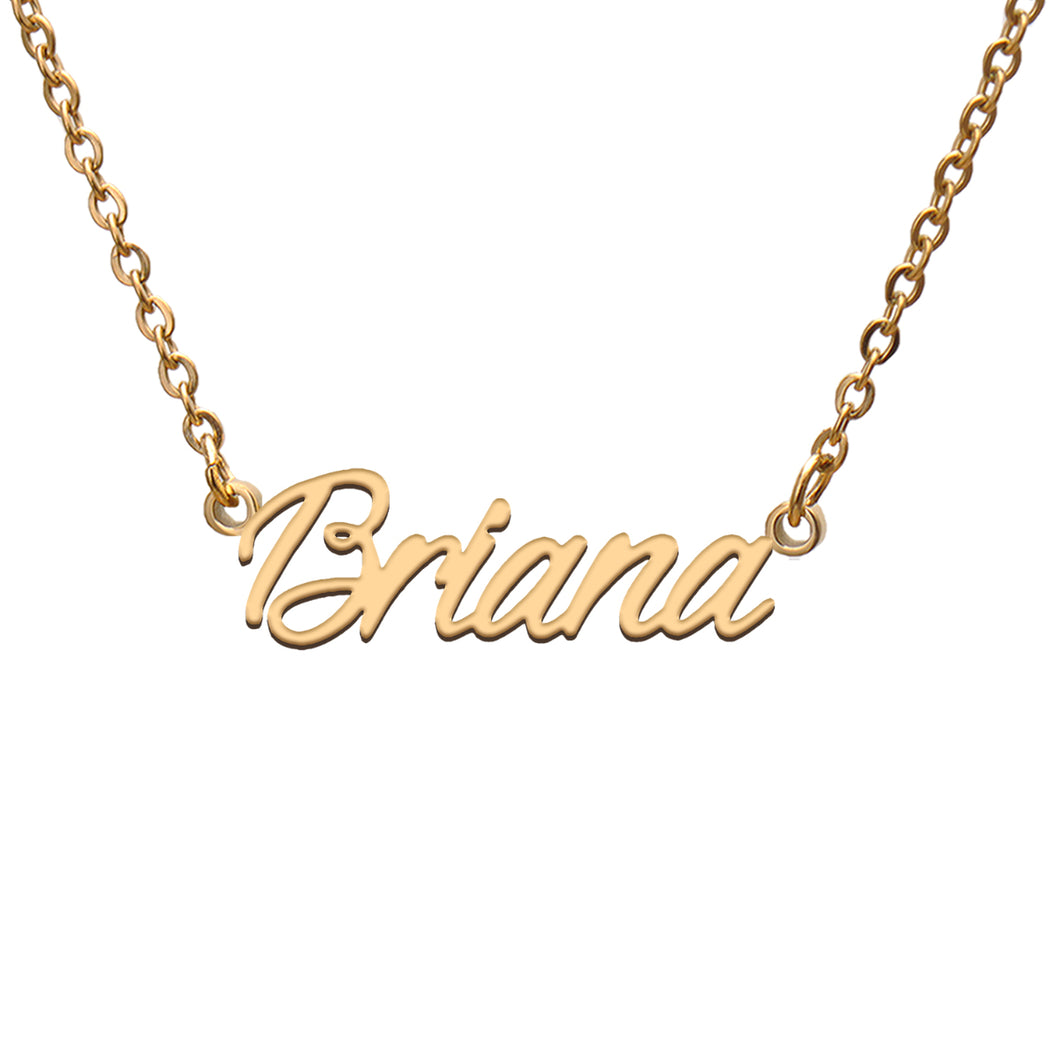 Briana Name Necklace