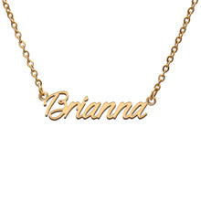 Load image into Gallery viewer, Brianna Name Necklace
