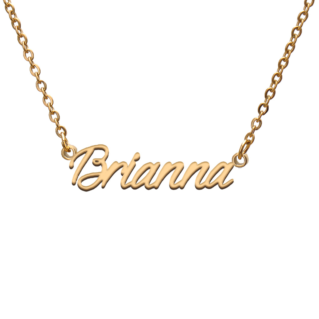 Brianna Name Necklace