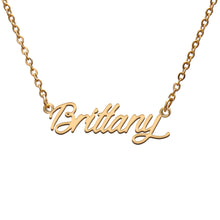 Load image into Gallery viewer, Brittany Name Necklace

