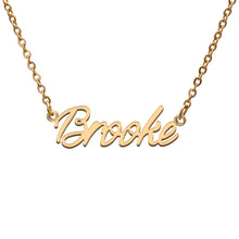 Load image into Gallery viewer, Brooke Name Necklace
