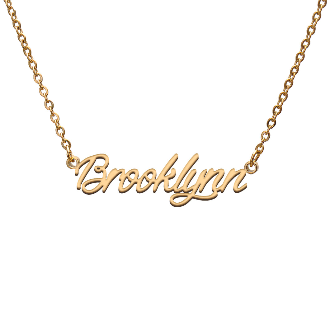 Brooklynn Name Necklace