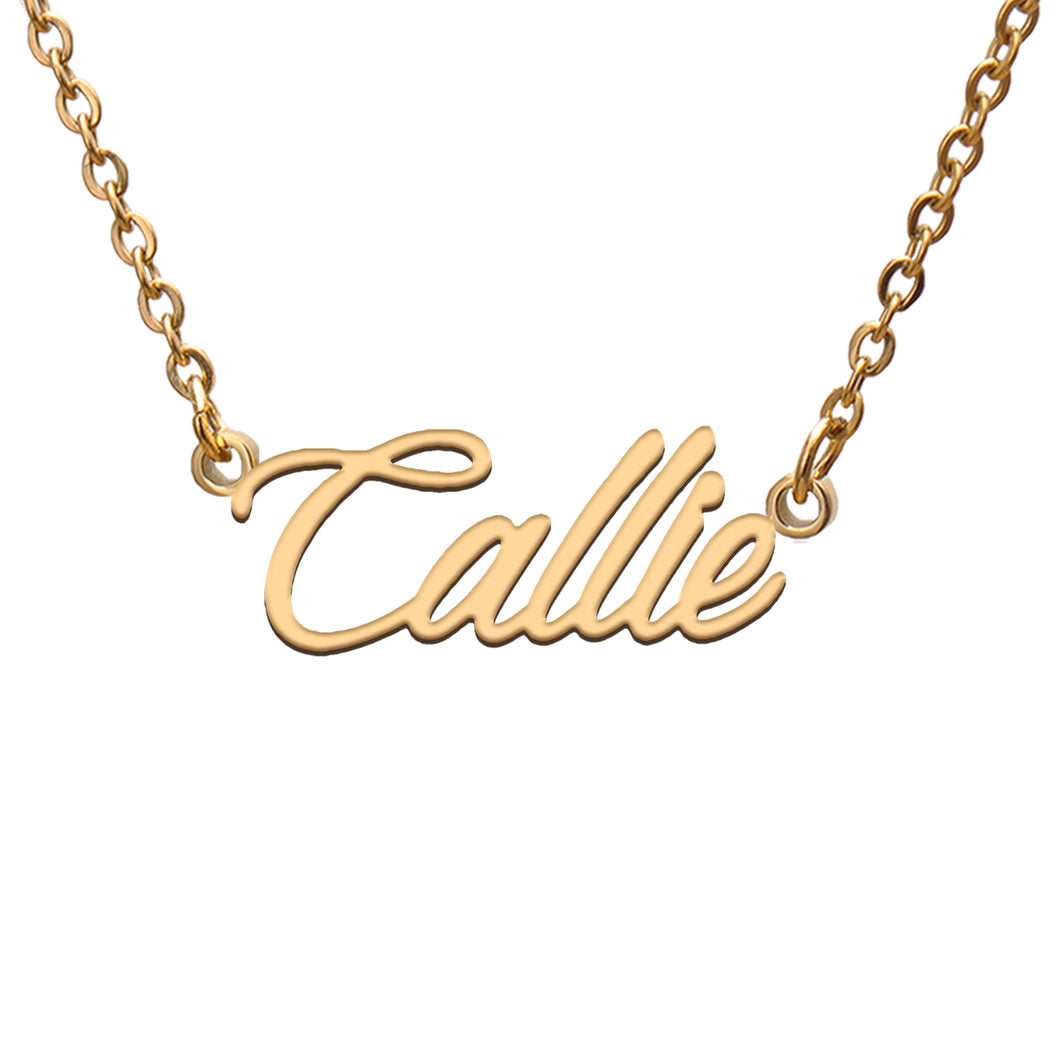 Callie Name Necklace