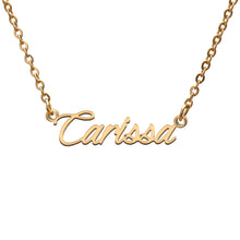 Load image into Gallery viewer, Carissa Name Necklace
