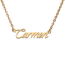 Load image into Gallery viewer, Carmen Name Necklace
