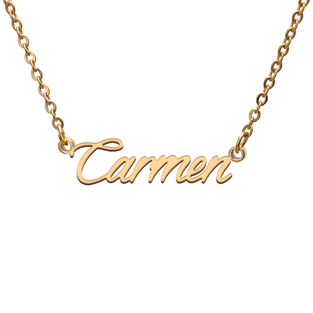 Carmen Name Necklace