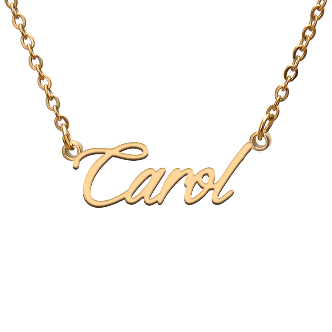 Carol Name Necklace