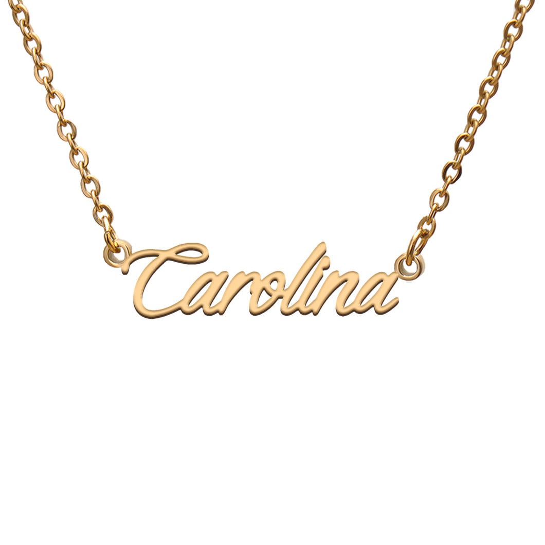 Carolina Name Necklace