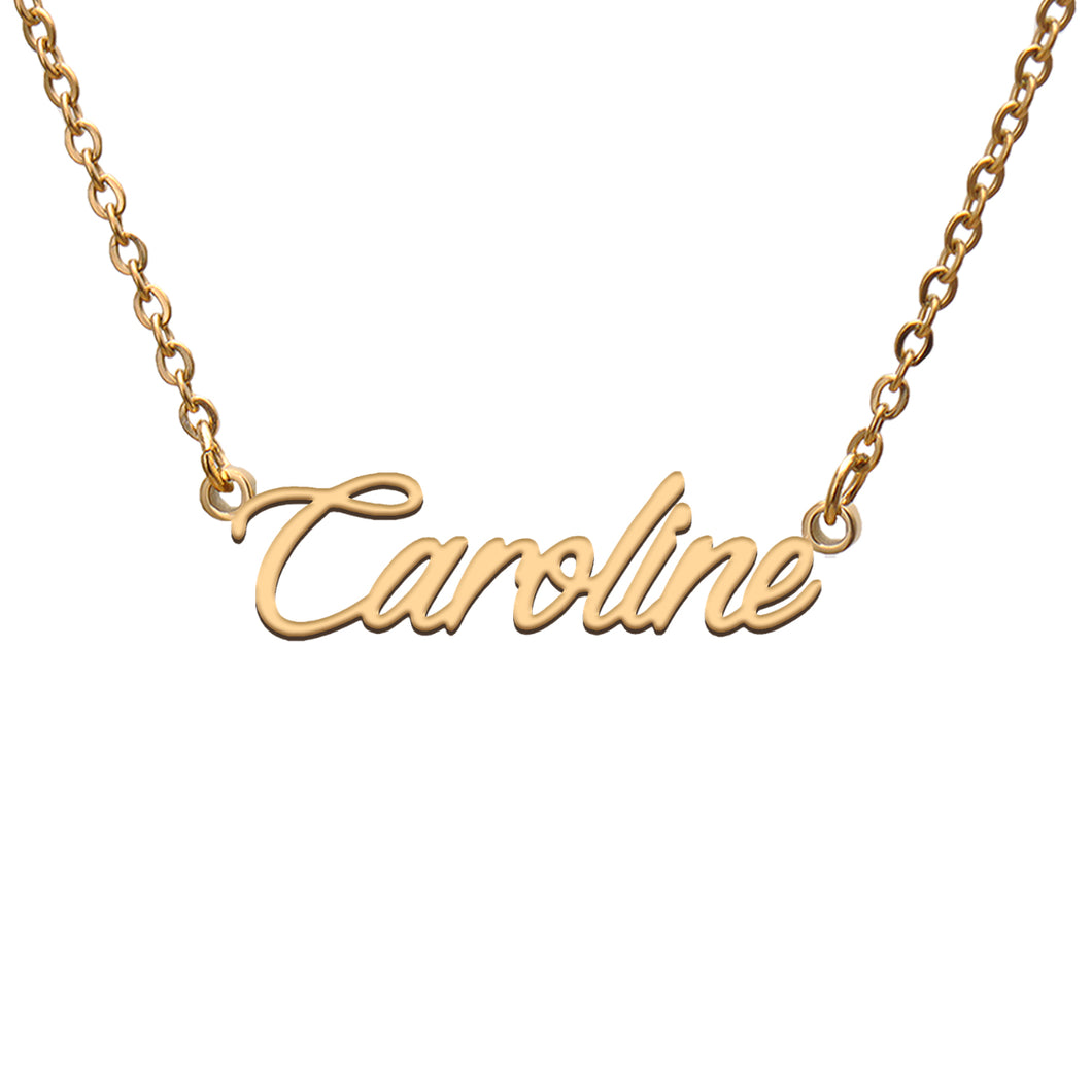 Caroline Name Necklace