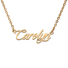 Load image into Gallery viewer, Carolyn Name Necklace
