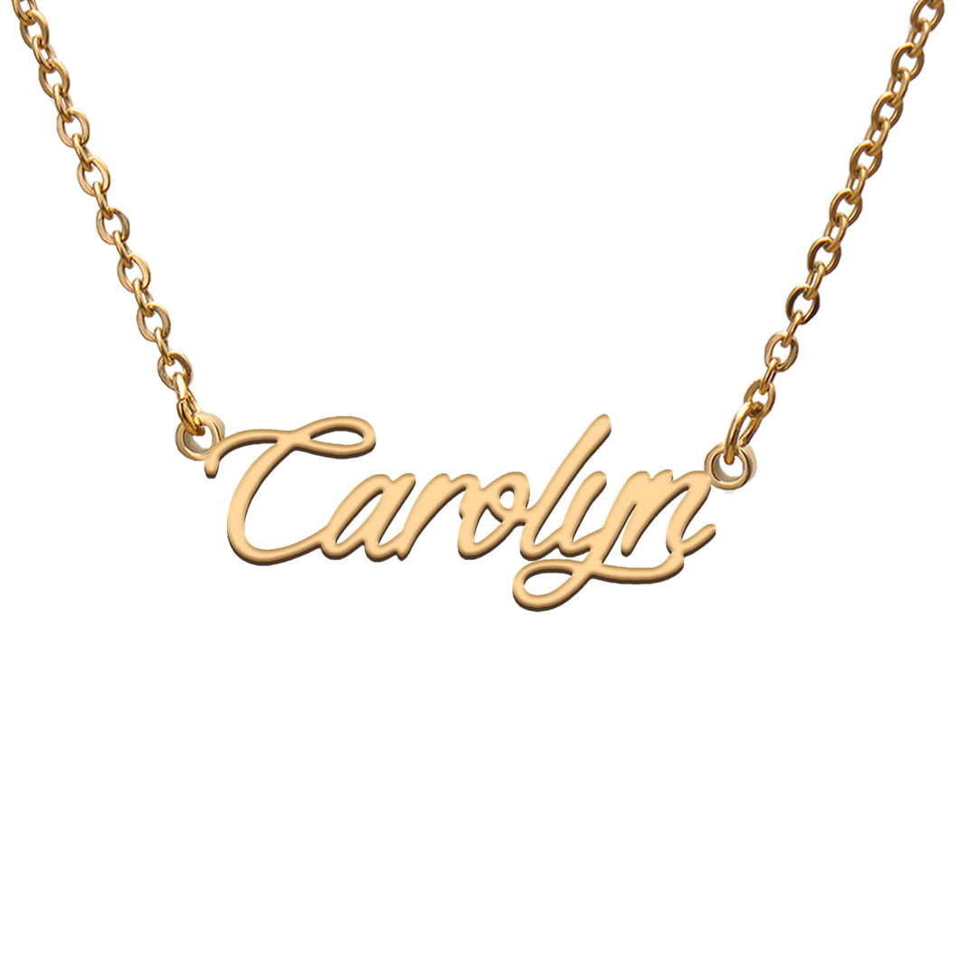 Carolyn Name Necklace