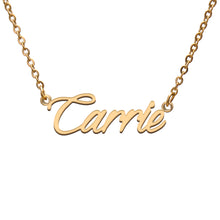 Load image into Gallery viewer, Carrie Name Necklace
