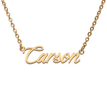 Load image into Gallery viewer, Carson Name Necklace
