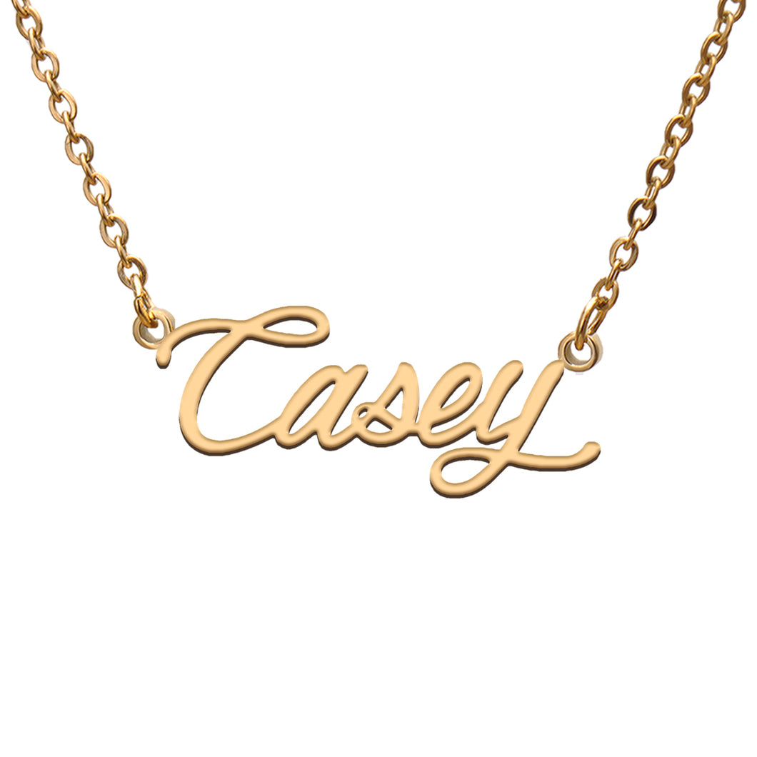 Casey Name Necklace