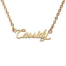 Load image into Gallery viewer, Cassidy Name Necklace

