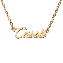 Load image into Gallery viewer, Cassie Name Necklace
