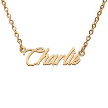 Load image into Gallery viewer, Charlie Name Necklace
