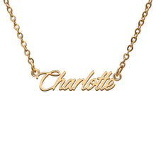 Load image into Gallery viewer, Charlotte Name Necklace

