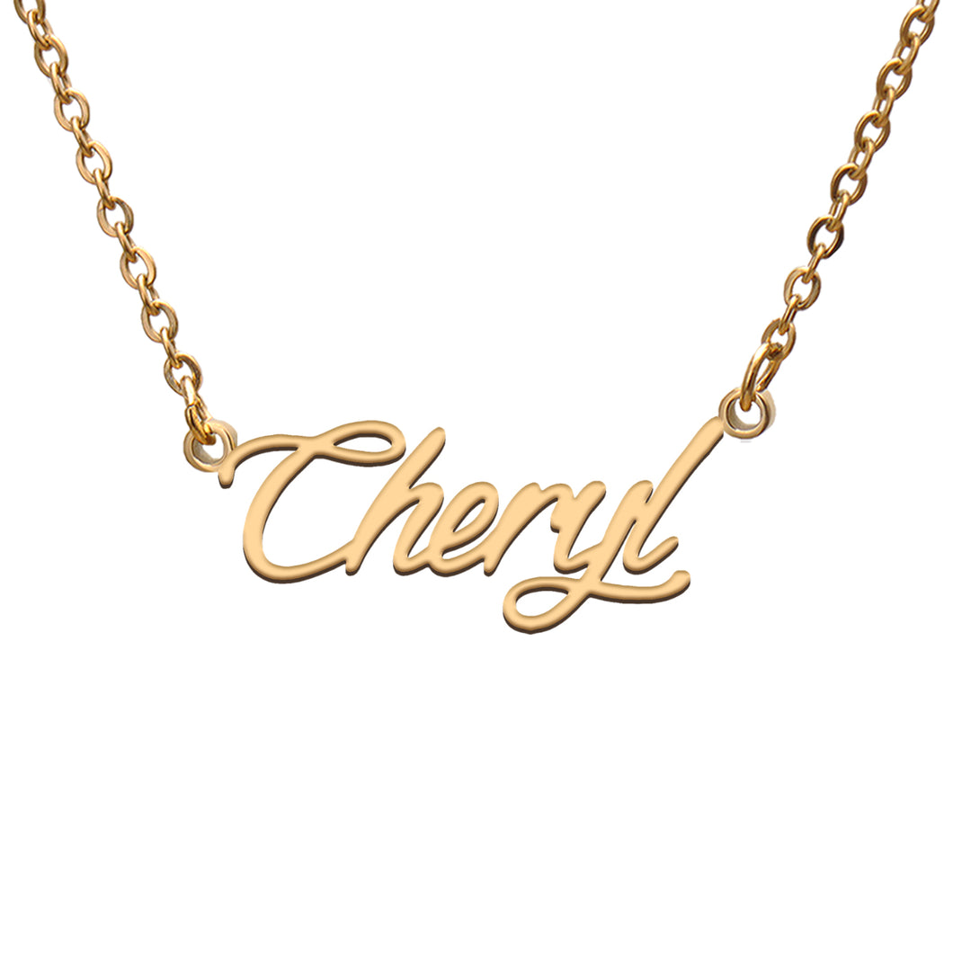 Cheryl Name Necklace