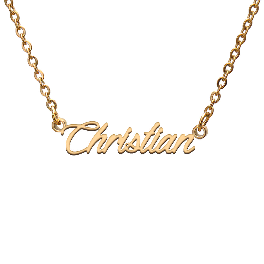 Christian Name Necklace