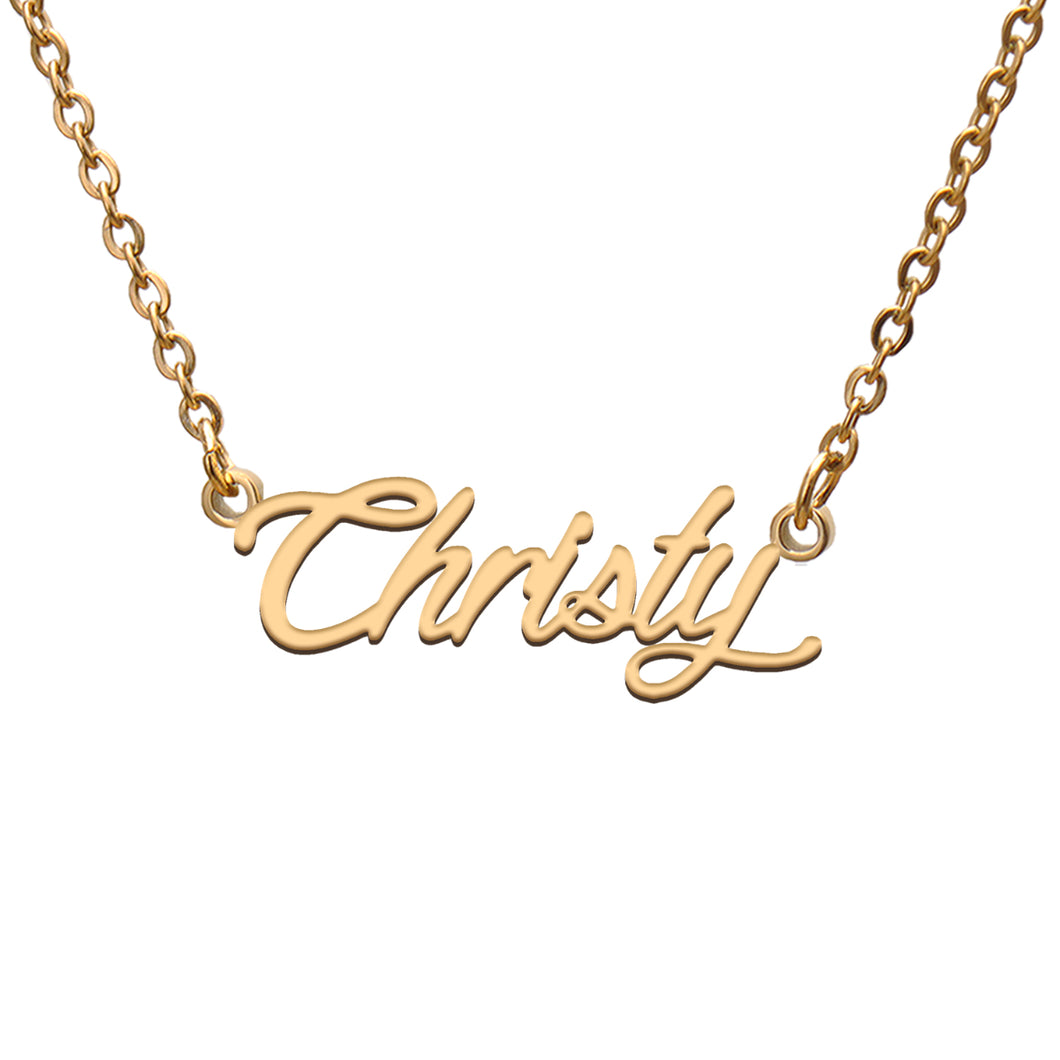 Christy Name Necklace