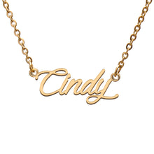 Load image into Gallery viewer, Cindy Name Necklace
