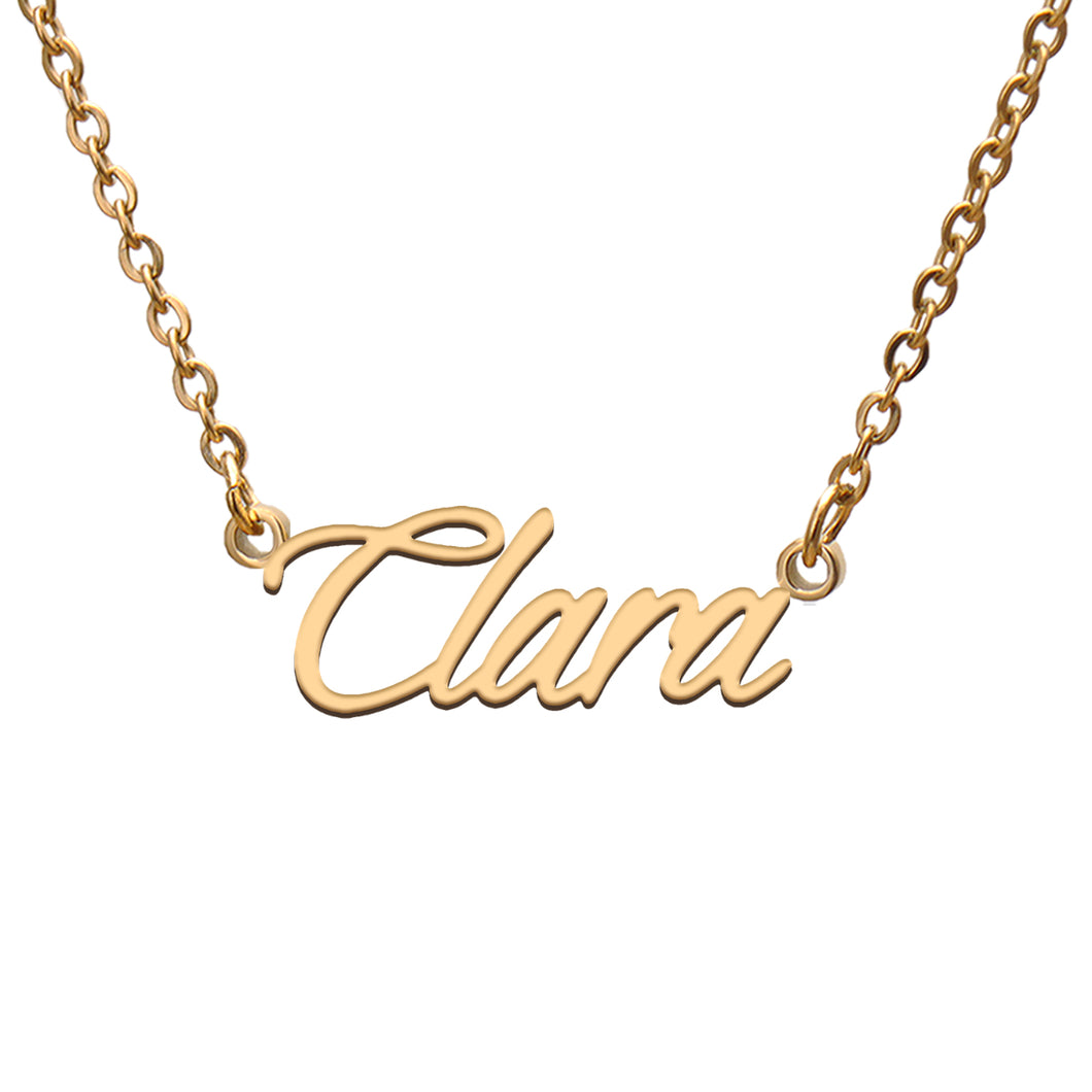 Clara Name Necklace