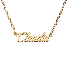 Load image into Gallery viewer, Claudia Name Necklace
