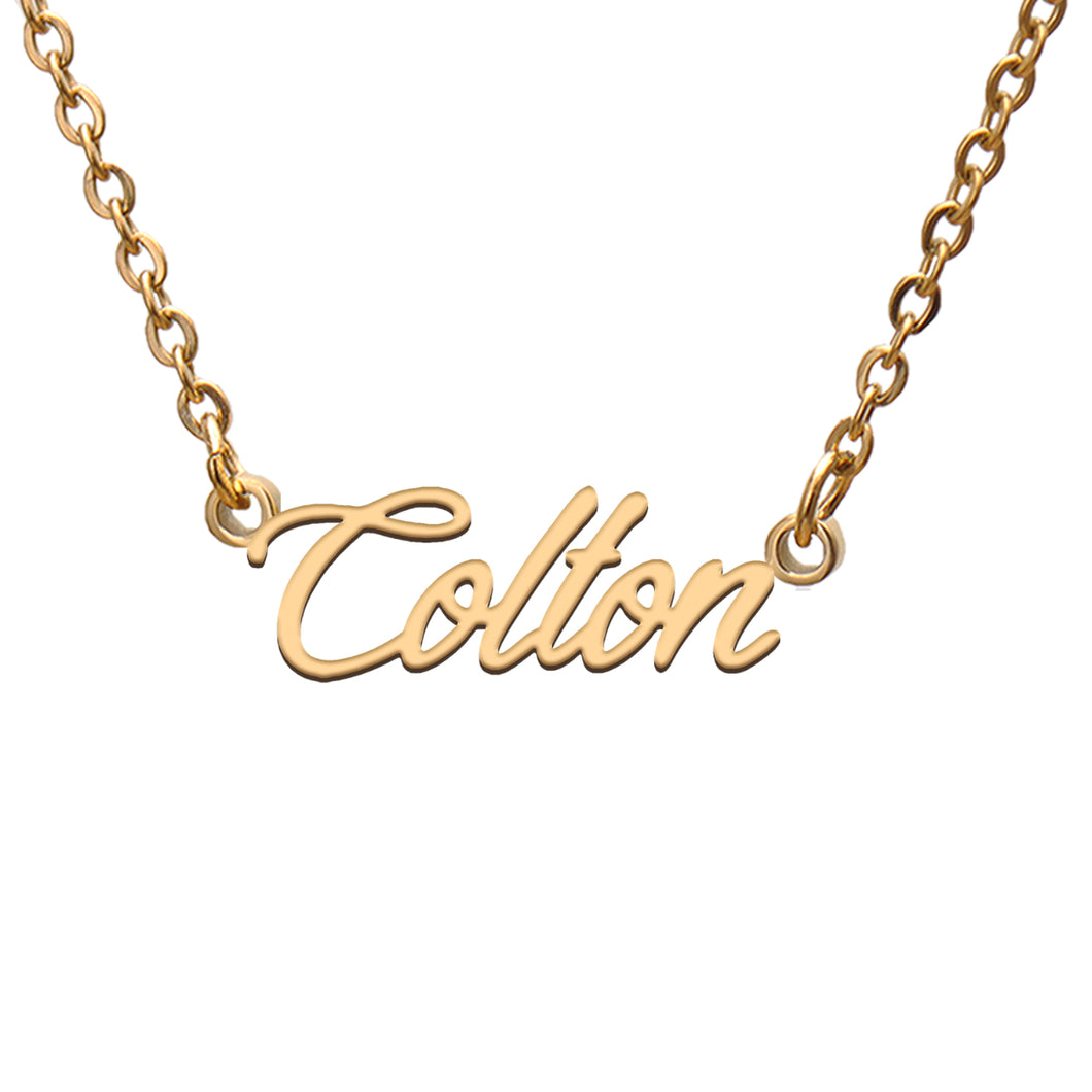 Colton Name Necklace
