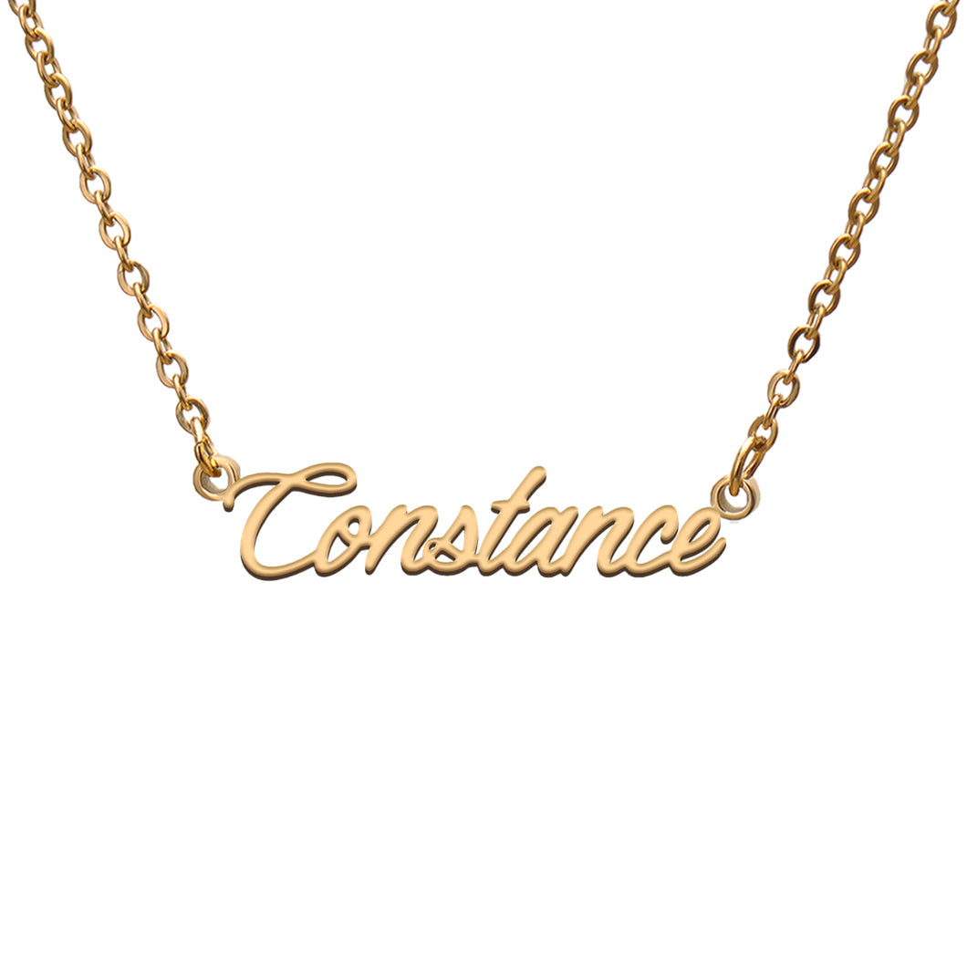Constance Name Necklace