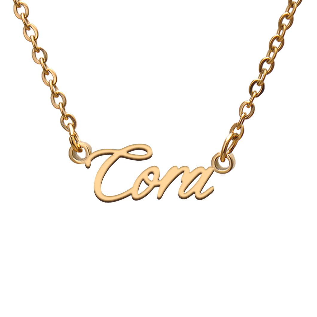 Cora Name Necklace