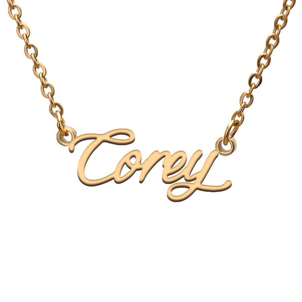 Corey Name Necklace
