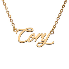 Load image into Gallery viewer, Cory Name Necklace
