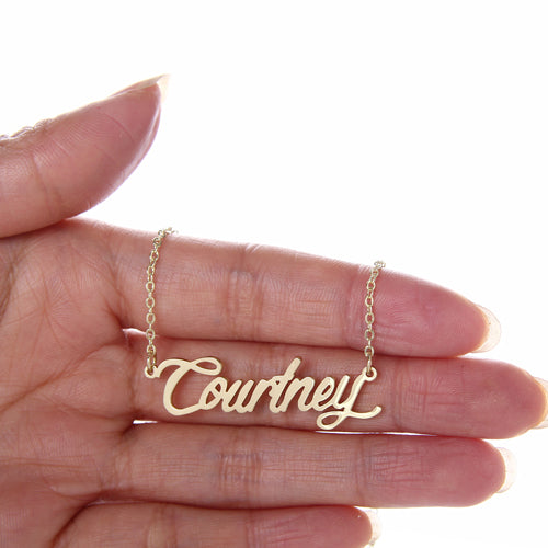 Courtney Name Necklace