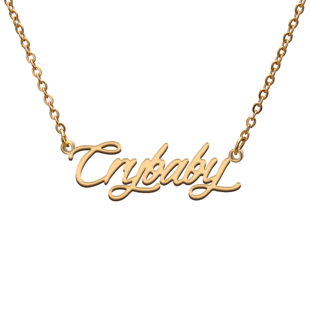 Crybaby Name Necklace