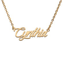 Load image into Gallery viewer, Cynthia Name Necklace
