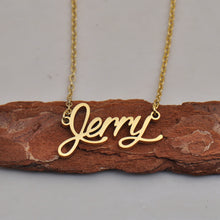 Load image into Gallery viewer, Jerry Name Necklace
