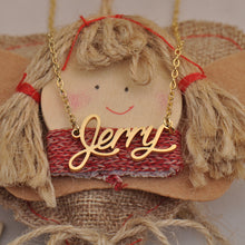 Load image into Gallery viewer, Jerry Name Necklace

