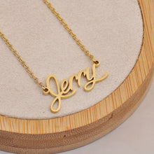Load image into Gallery viewer, Jerry Name Necklace
