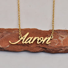 Load image into Gallery viewer, Aaron Name Necklace
