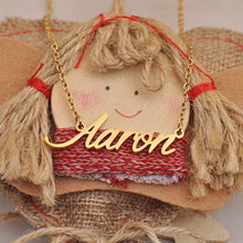 Load image into Gallery viewer, Aaron Name Necklace
