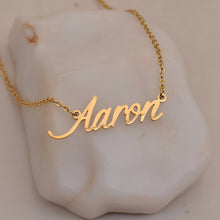 Load image into Gallery viewer, Aaron Name Necklace
