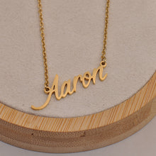 Load image into Gallery viewer, Aaron Name Necklace
