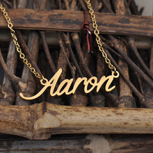 Load image into Gallery viewer, Aaron Name Necklace
