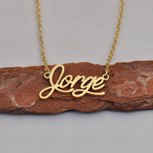 Load image into Gallery viewer, Gorge Name Necklaces
