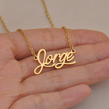 Load image into Gallery viewer, Gorge Name Necklaces
