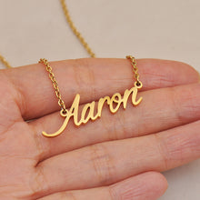 Load image into Gallery viewer, Aaron Name Necklace

